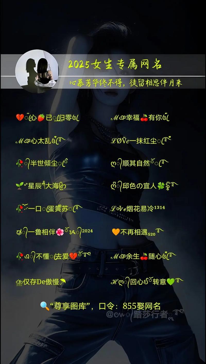 獨一無二的抖音名