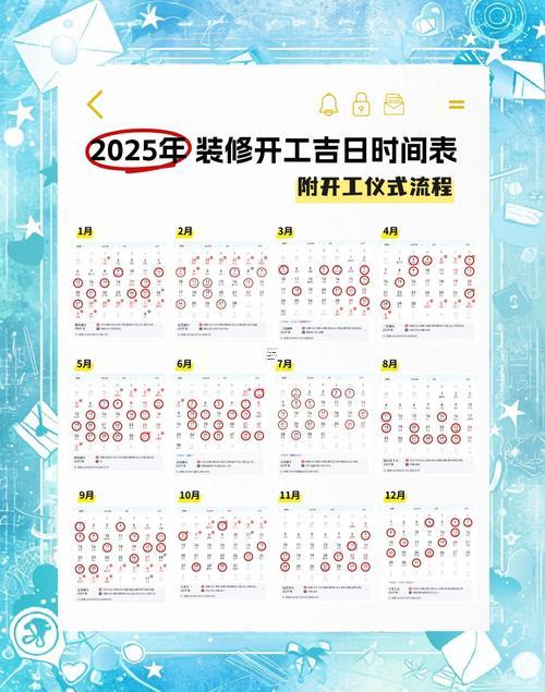 2026年7月裝修開工最吉利的日子